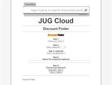 Tablet Screenshot of jugcloud.com